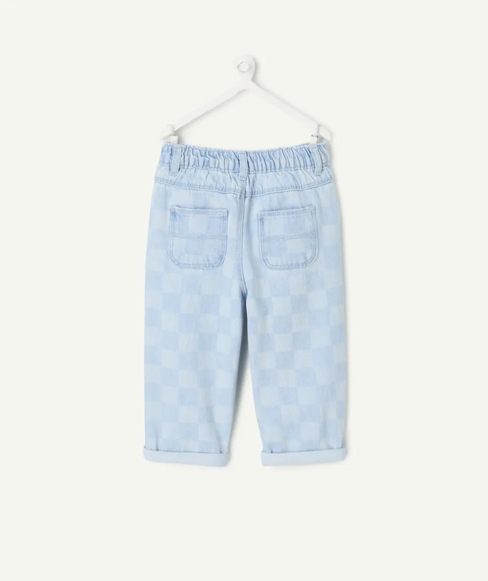 Pantalon relax bébé garçon bleu