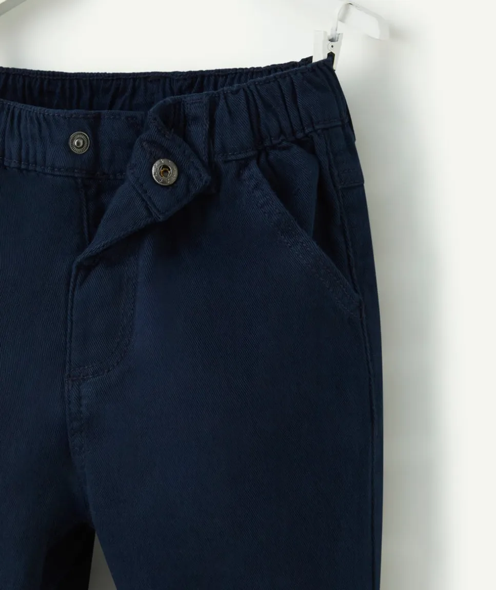 Pantalon relax bébé garçon bleu marine