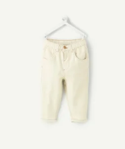 Pantalon relax bébé garçon écru