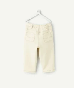 Pantalon relax bébé garçon écru