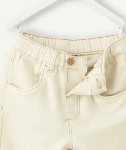 Pantalon relax bébé garçon écru