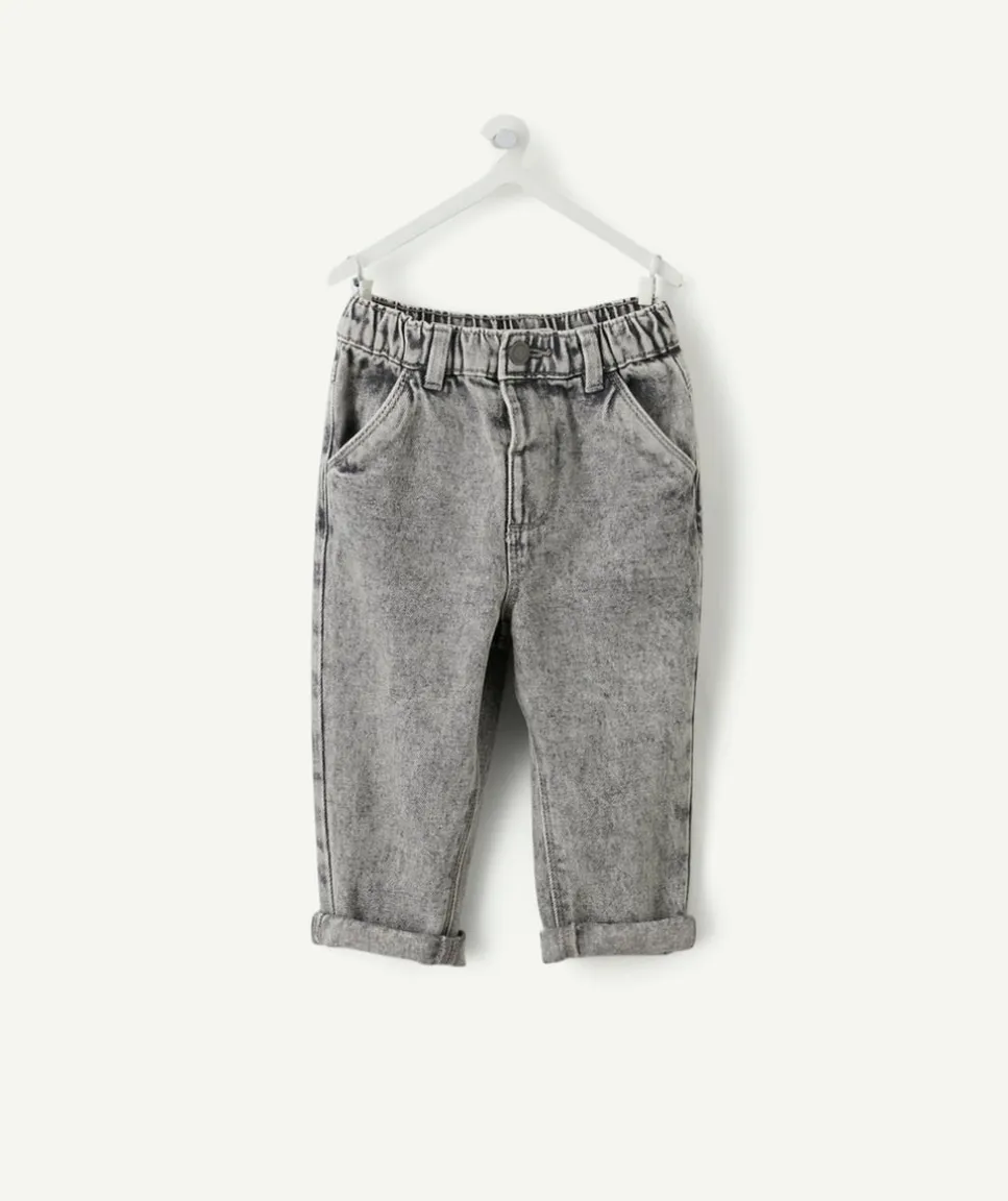 Pantalon relax bébé garçon gris