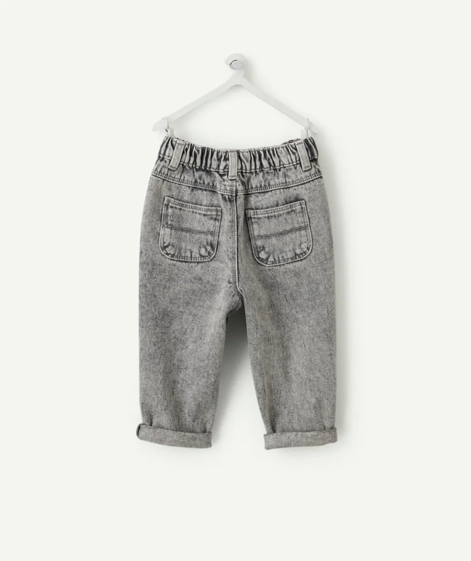 Pantalon relax bébé garçon gris