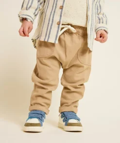 Pantalon sarouel bébé garçon beige