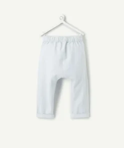 Pantalon sarouel bébé garçon bleu clair