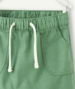 Pantalon sarouel bébé garçon vert