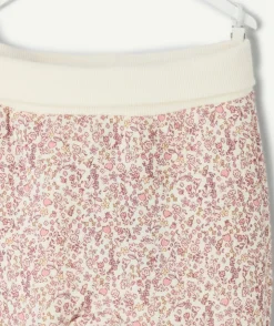 Pantalon sarouel naissance fille imprimé floral