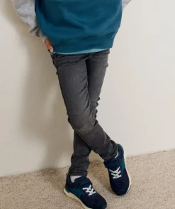 Pantalon slim pour garçon bleu nuit