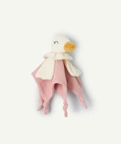 Peluche naissance fille oiseau lange