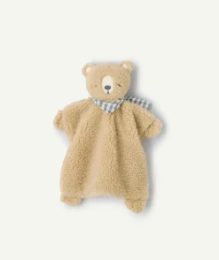 Peluche naissance ours beige