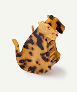 Pince à cheveux fille tigre