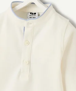 Polo bébé garçon blanc