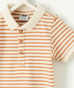 Polo bébé garçon rayé manches courtes