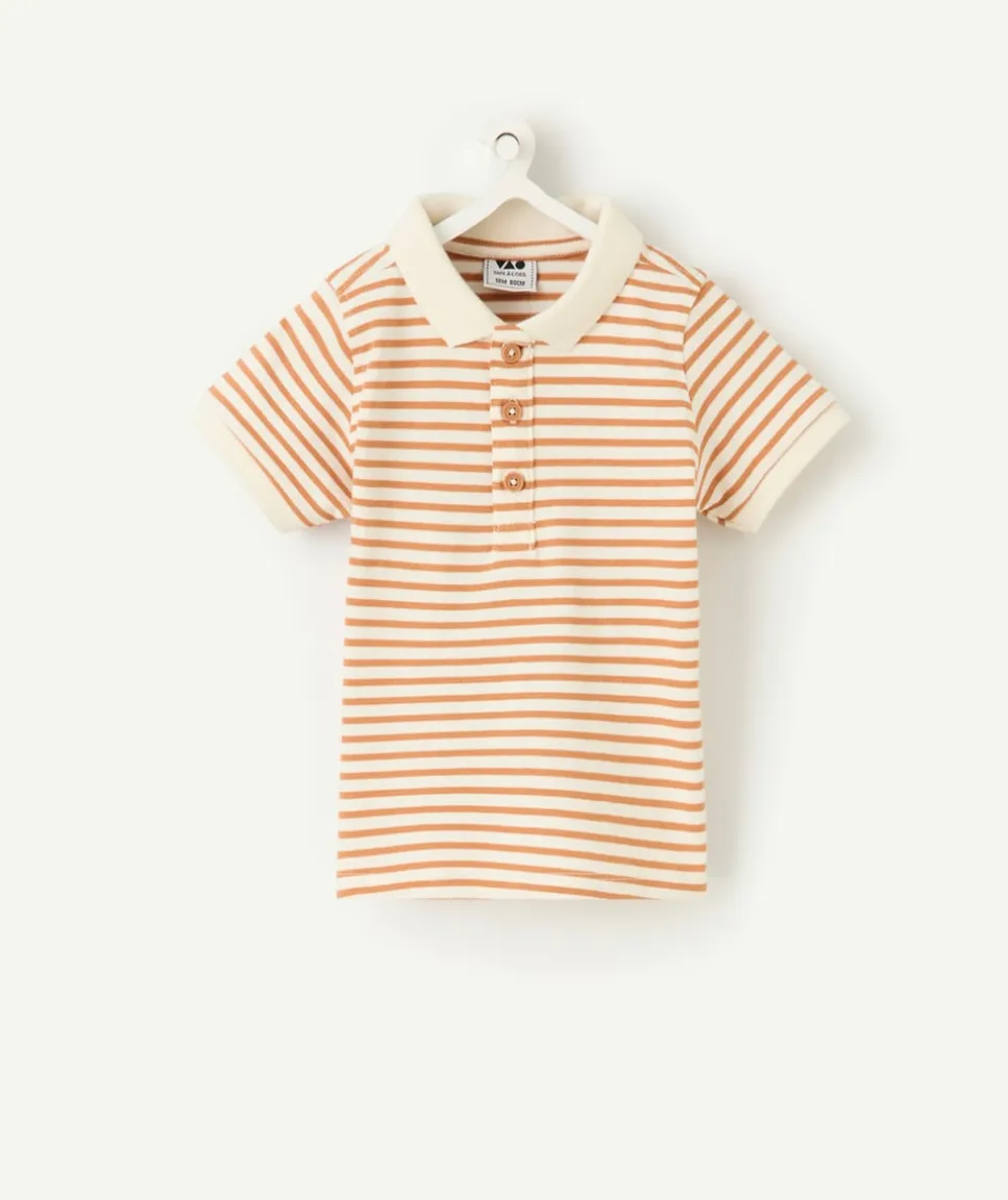 Polo bébé garçon rayé manches courtes