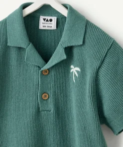 Polo bébé garçon vert