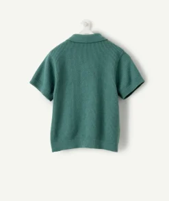 Polo bébé garçon vert