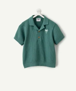Polo bébé garçon vert