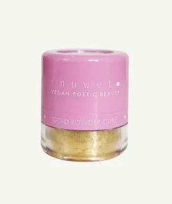 Poudre pailletée dorée pour fille