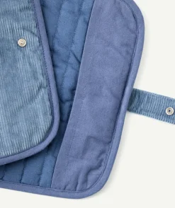 Protège carnet de santé bébé garçon bleu ourson
