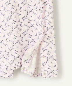 Pyjama bébé fille imprimé floral