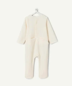 Pyjama bébé garçon écru avec motif animal