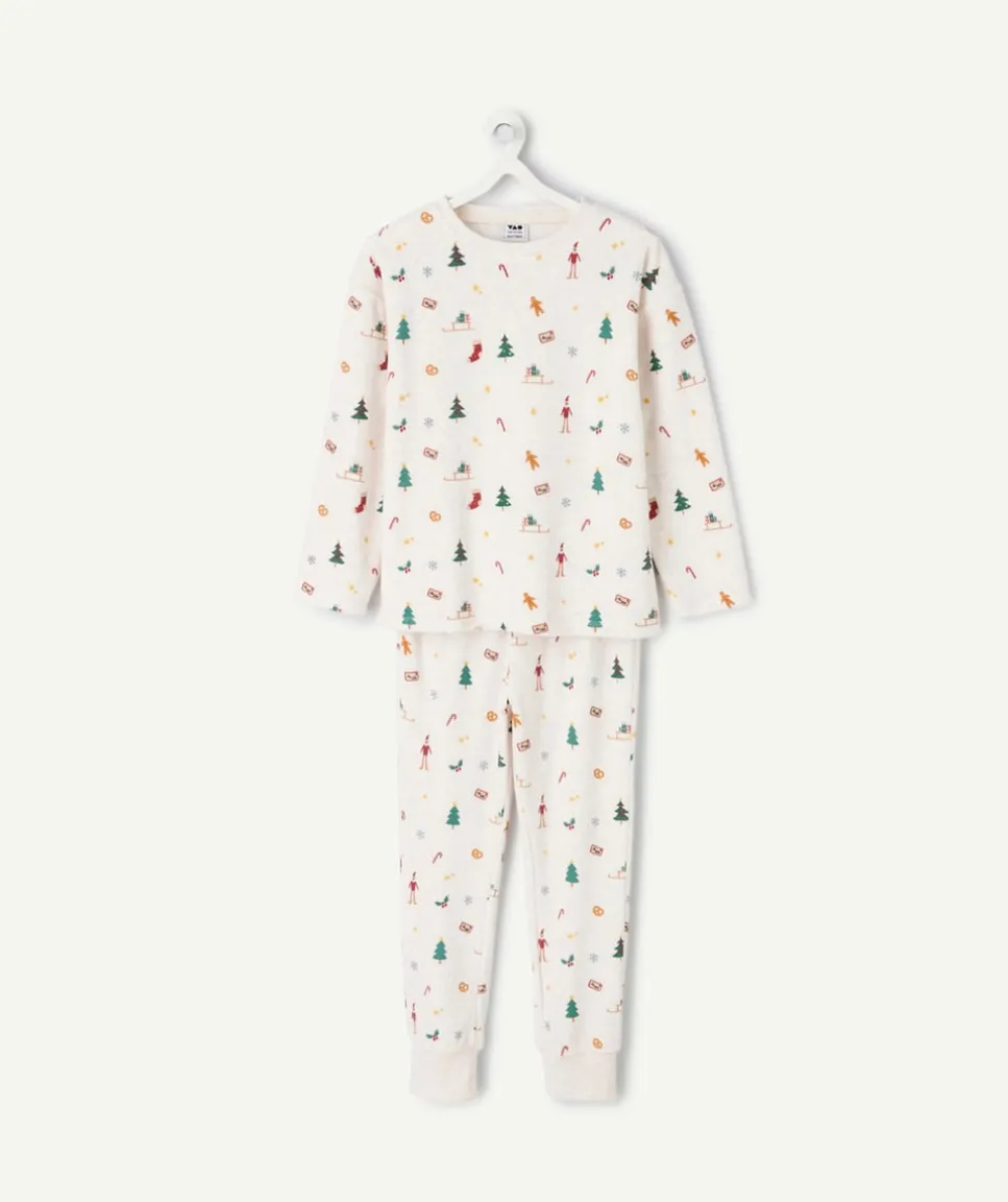 Pyjama chaud molletonné garçon imprimé noël