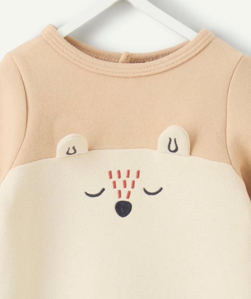 Pyjama chaud naissance garçon imprimé animal