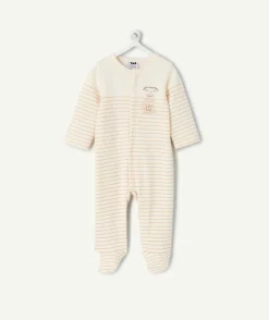Pyjama coton bébé garçon rayé