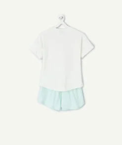 Pyjama deux pièces fille coton imprimé