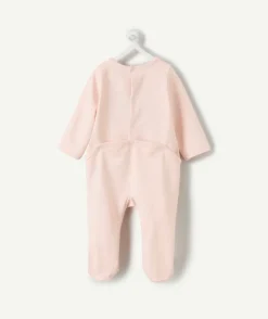 Pyjama en coton bébé fille rose imprimé
