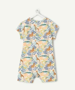 Pyjama léger bébé imprimé jungle