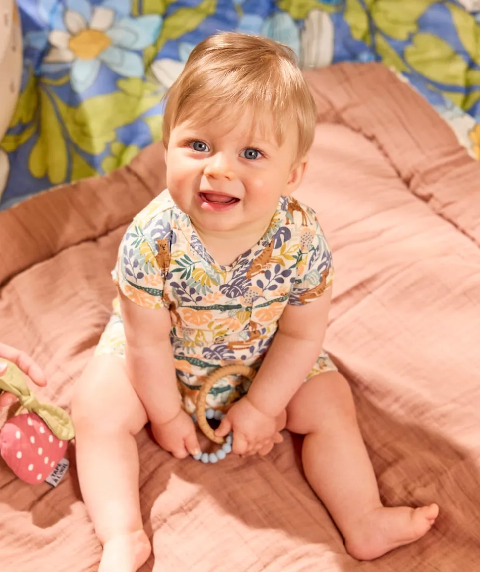 Pyjama léger bébé imprimé jungle