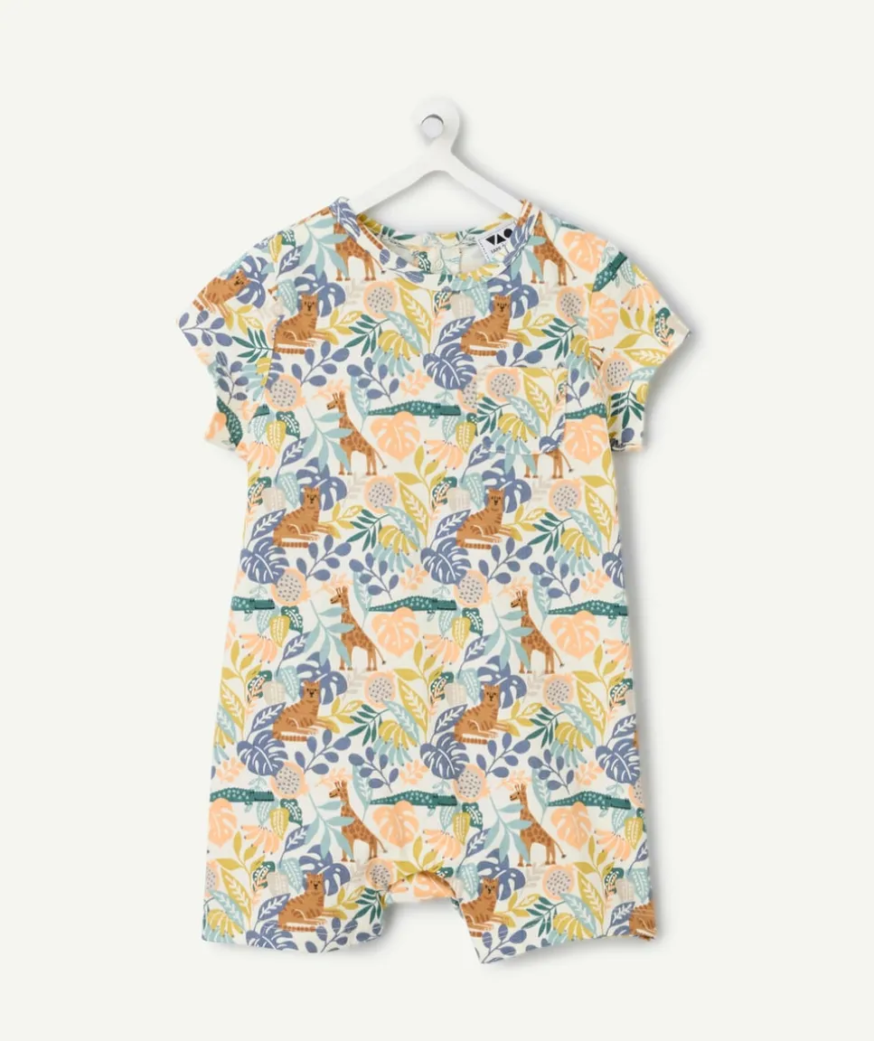 Pyjama léger bébé imprimé jungle