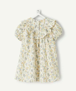 Robe avec bloomer bébé fille imprimé floral