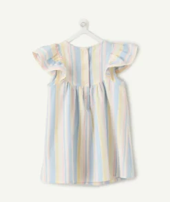 Robe bébé fille rayée