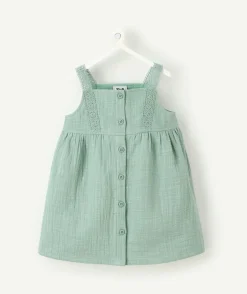 Robe bébé fille verte