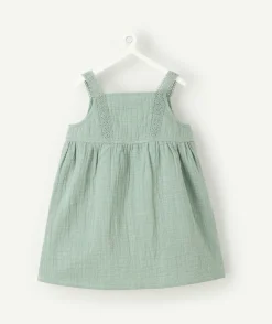 Robe bébé fille verte
