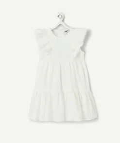 Robe blanche cérémonie fille