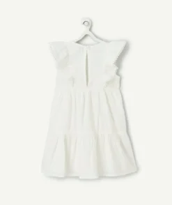 Robe blanche cérémonie fille