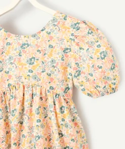 Robe cérémonie fille manches courtes
