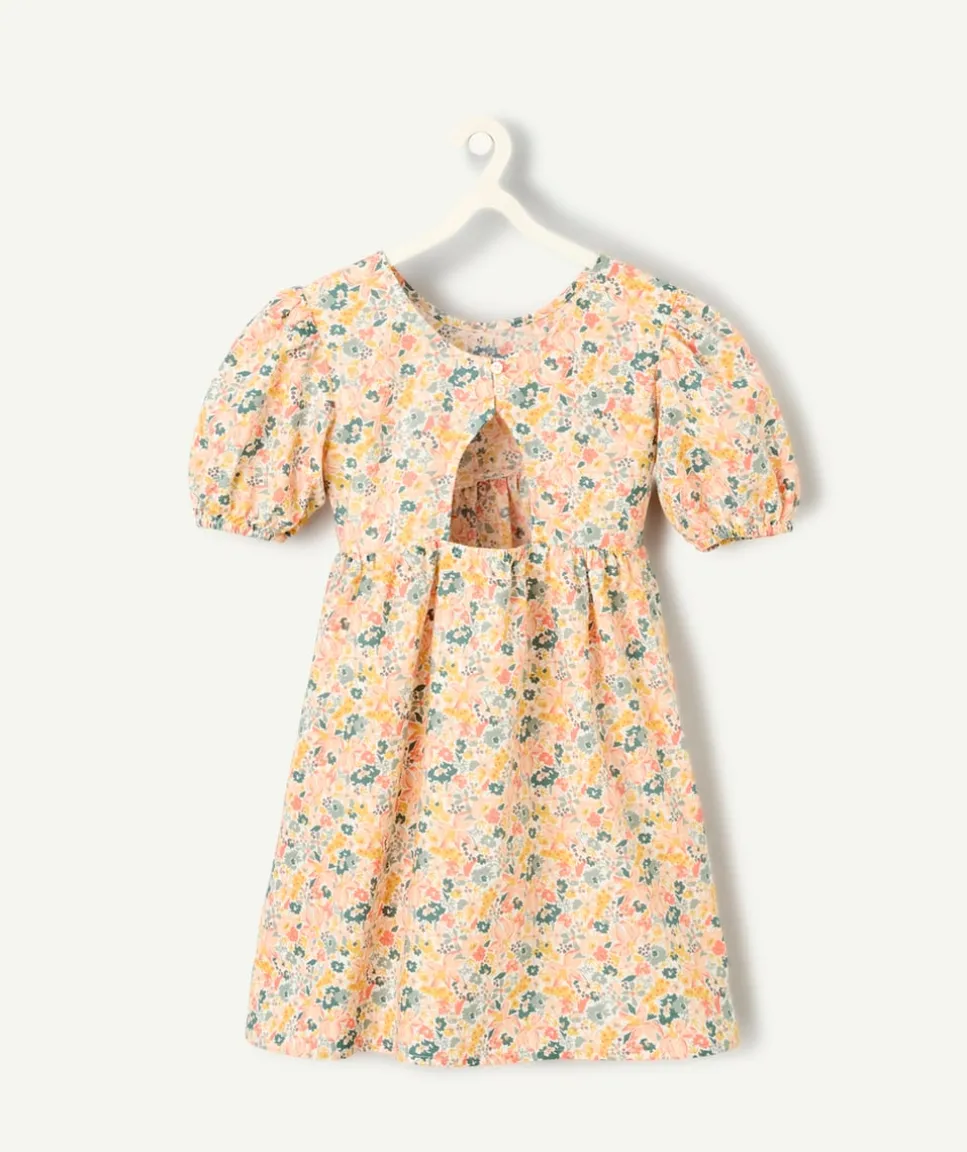 Robe cérémonie fille manches courtes