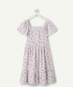Robe fille imprimé fleuri