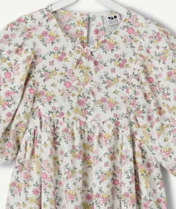 Robe fille imprimé floral