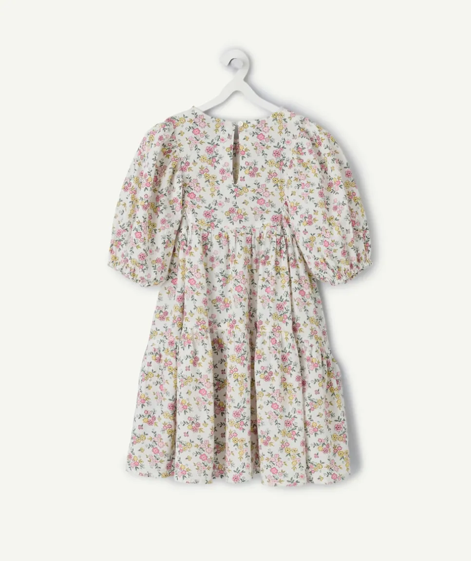 Robe fille imprimé floral