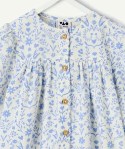 Robe manches longues bébé fille imprimée floral