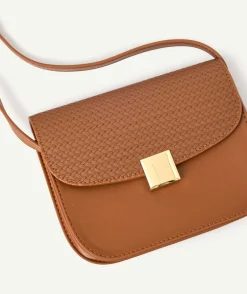 Sac bandoulière fille camel