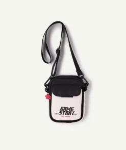 Sac bandoulière garçon imprimé message gaming