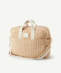 Sac à langer bébé fille matelassé imprimé coeurs
