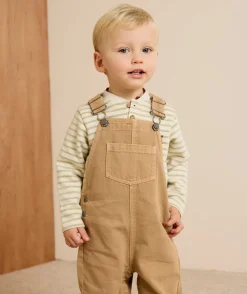 Salopette bébé garçon marron