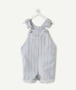 Salopette bébé garçon rayée